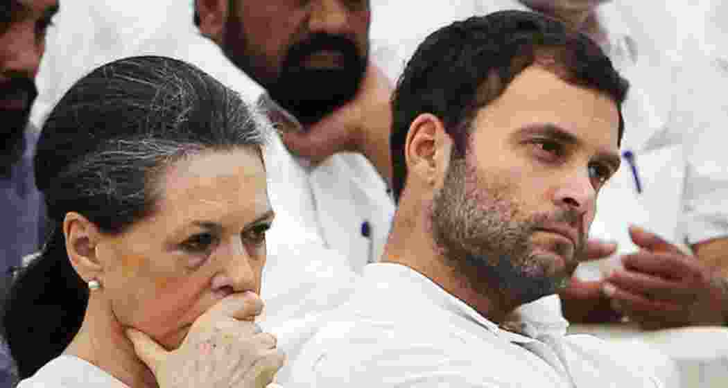 Sonia and Rahul Gandhi. (File photo)