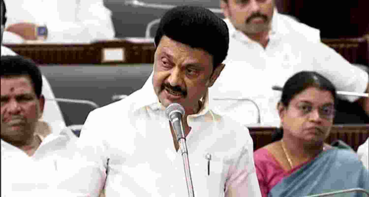 Tamil Nadu Chief Minister MK Stalin - file image. 