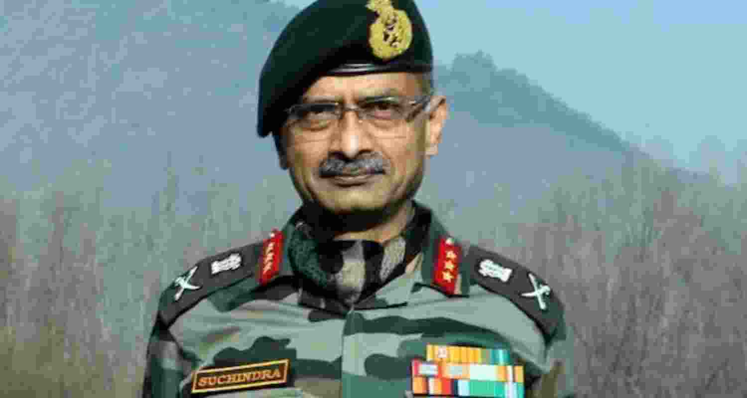 Northern Army Commander Lieutenant General Suchindra Kumar. 