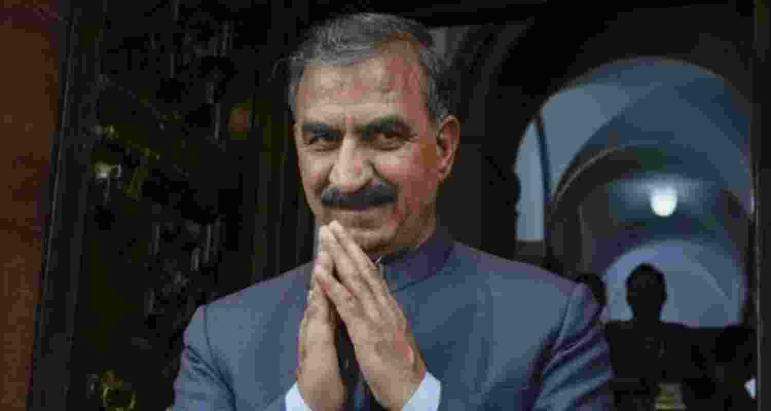 CM Sukhvinder Singh Sukhu. 