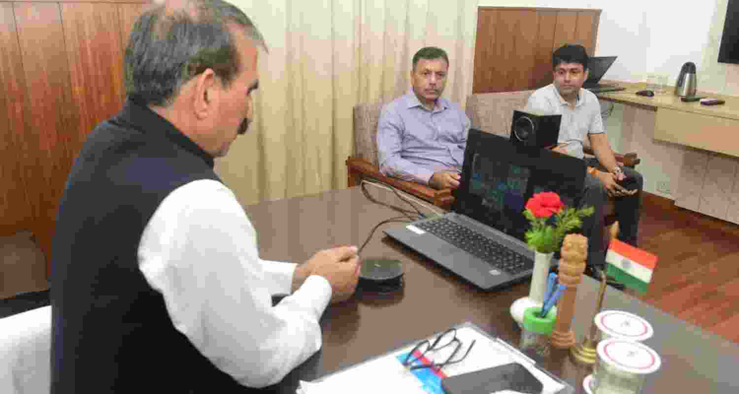 Chief Minister Thakur Sukhvinder Singh Sukhu.