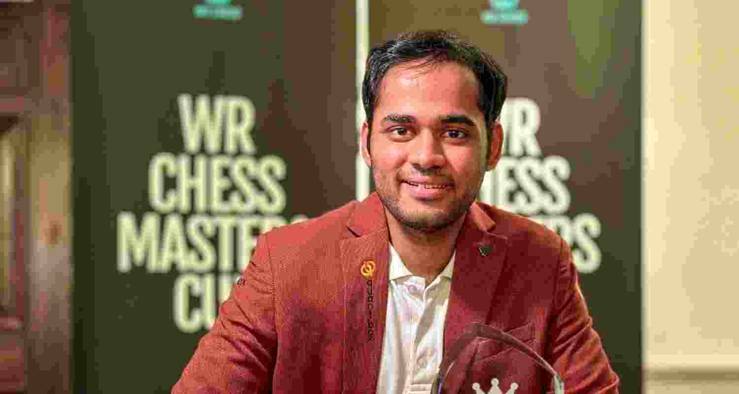 Indian Grandmaster Arjun Erigaisi. Image: X. 