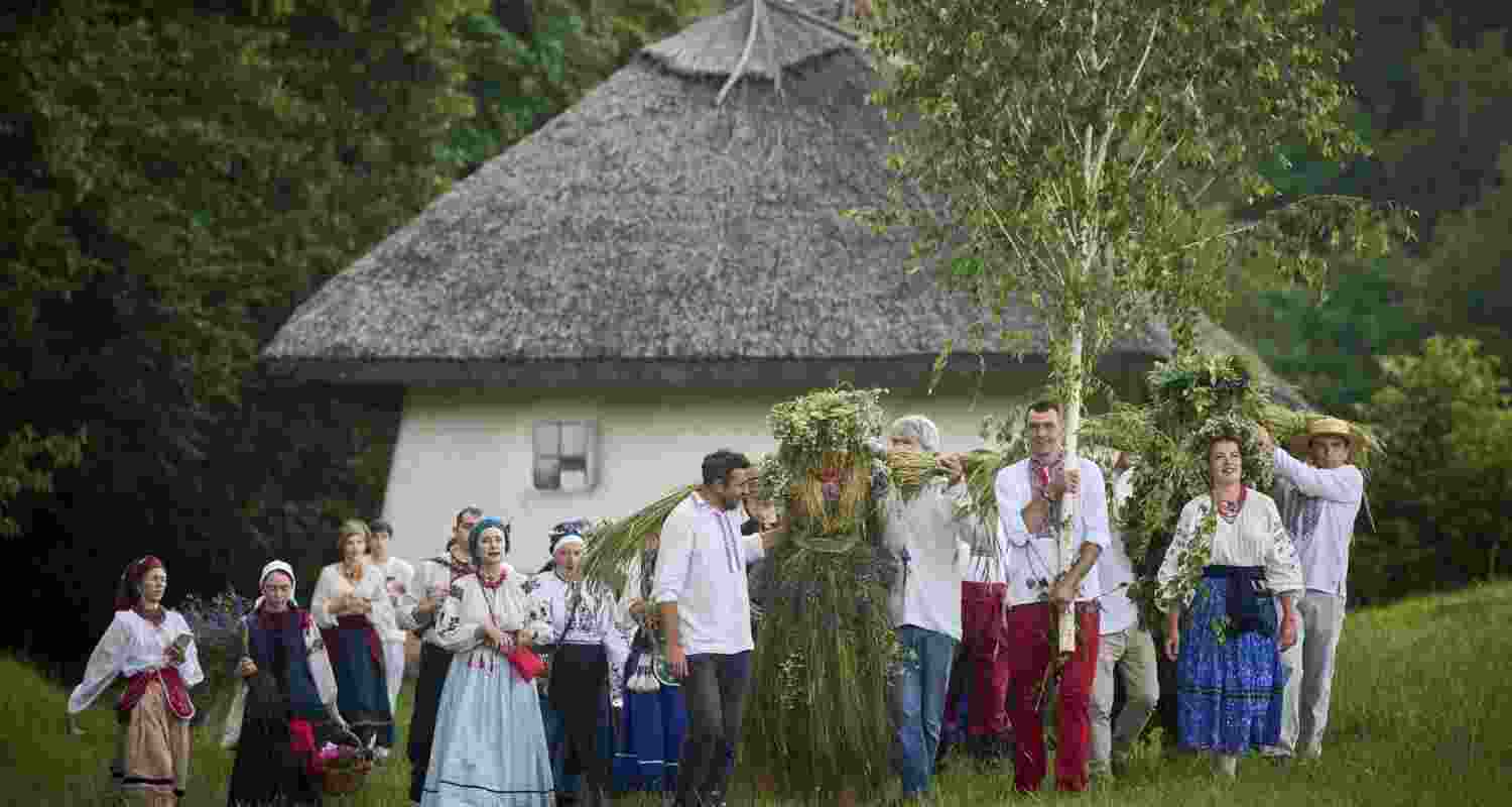 Soaked in tradition: The Ukrainian midsummer night