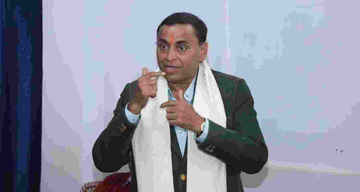 Senior Rashtriya Swayamsevak Sangh (RSS) leader Sunil Deodhar - file image.