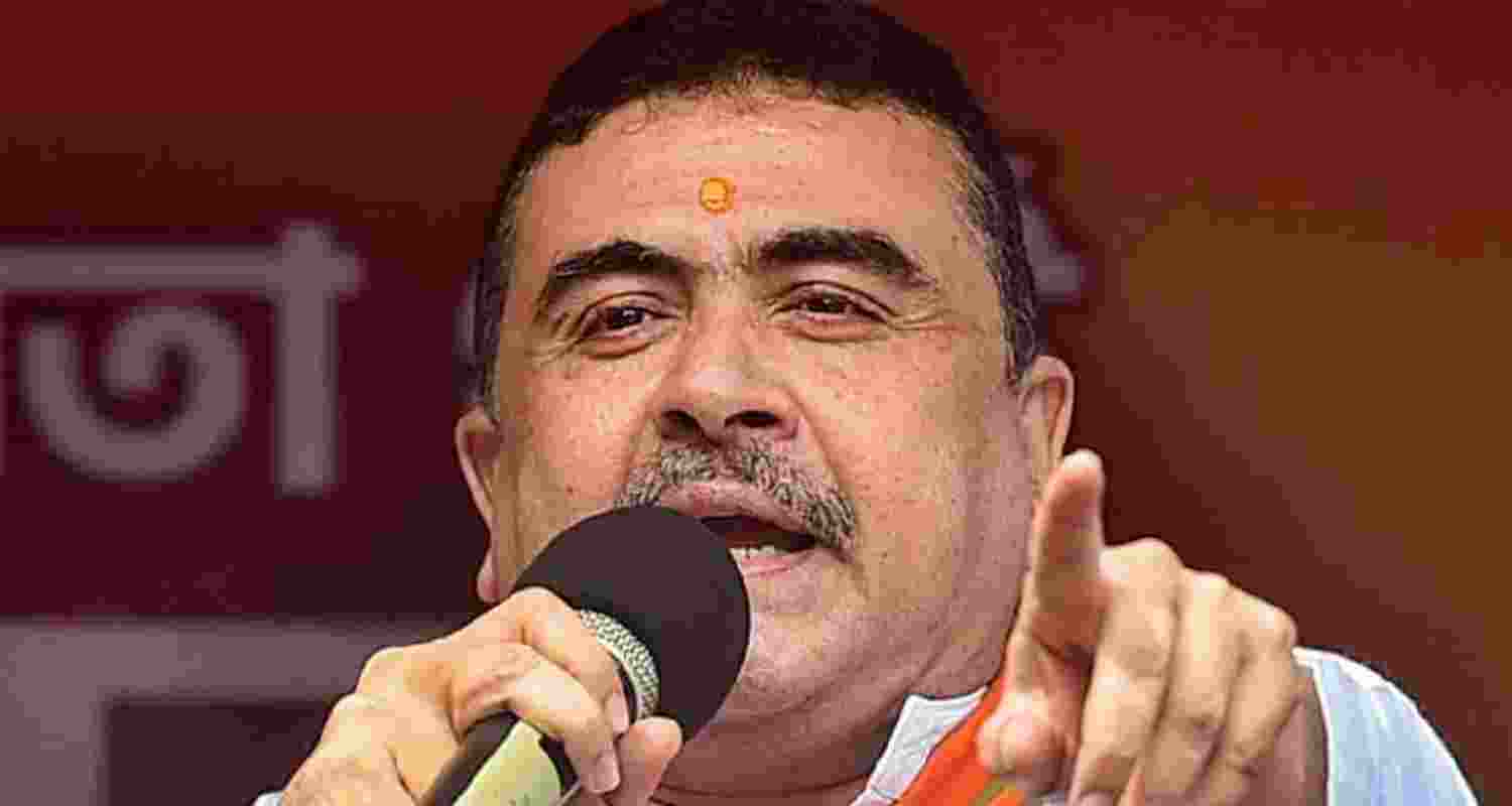 Leader of the Opposition Suvendu Adhikari - file image.