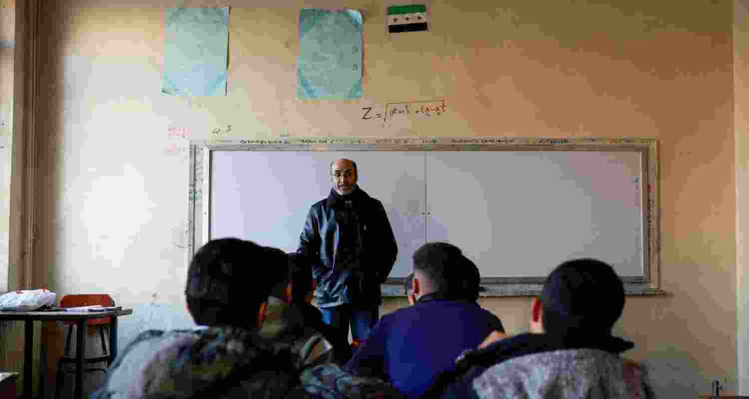 Syria’s children return to class as rebuilding efforts begin