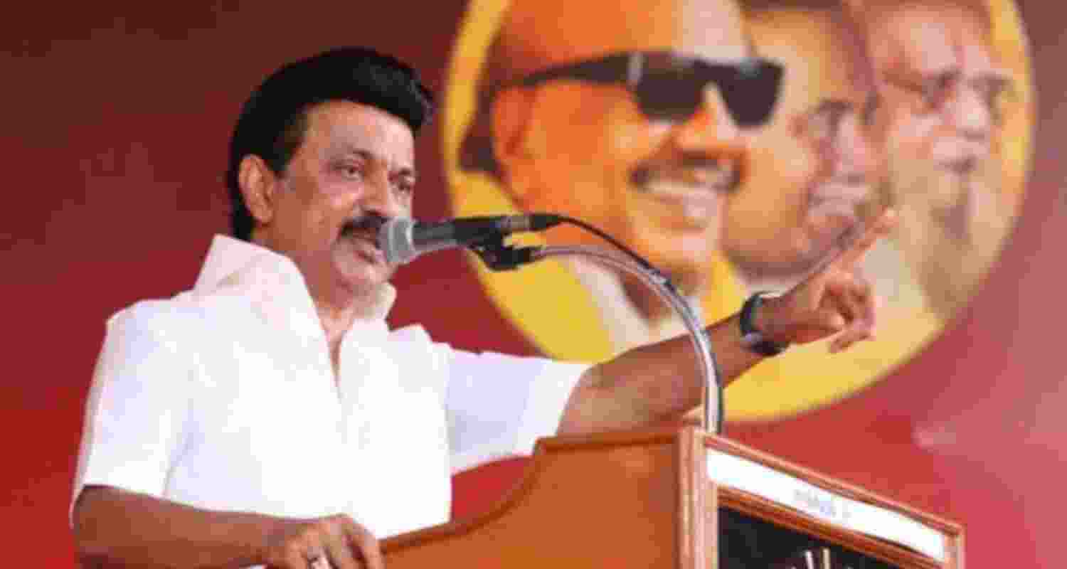 Tamil Nadu Chief Minister MK Stalin - file image.