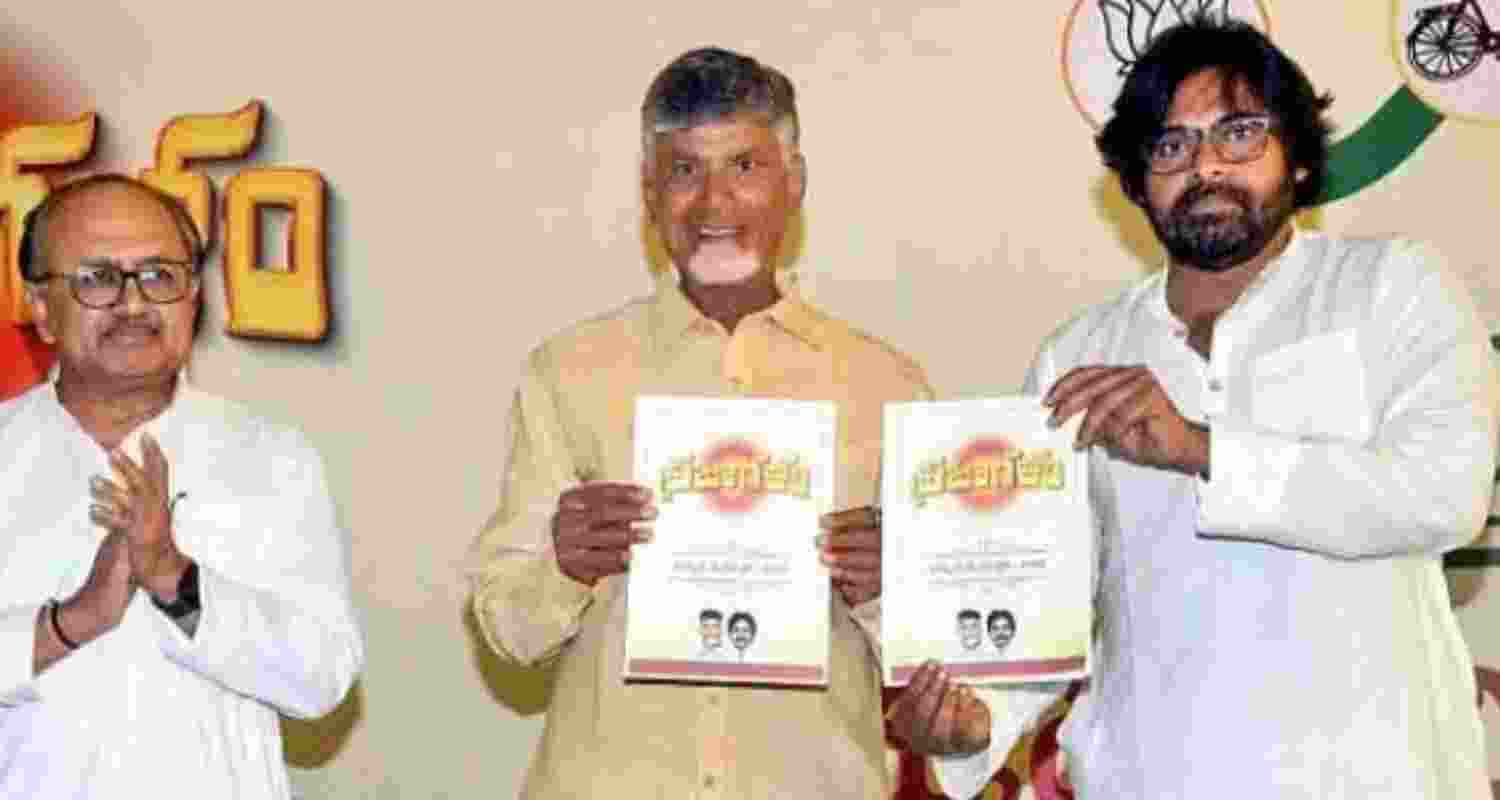 TDP-BJP-JanaSena manifesto released.