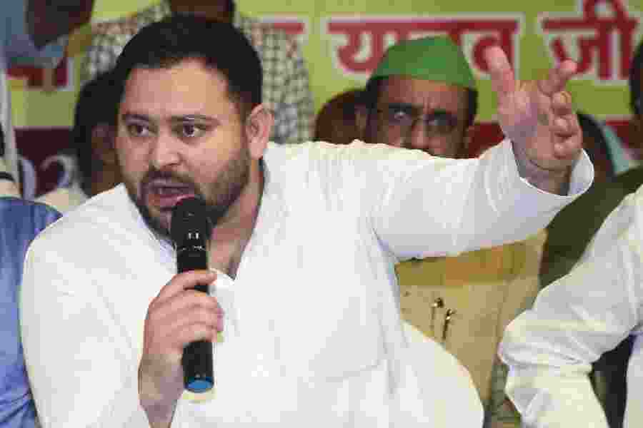 ₹20k cr spent on PM's rallies in Bihar since 2014, claims Tejashwi