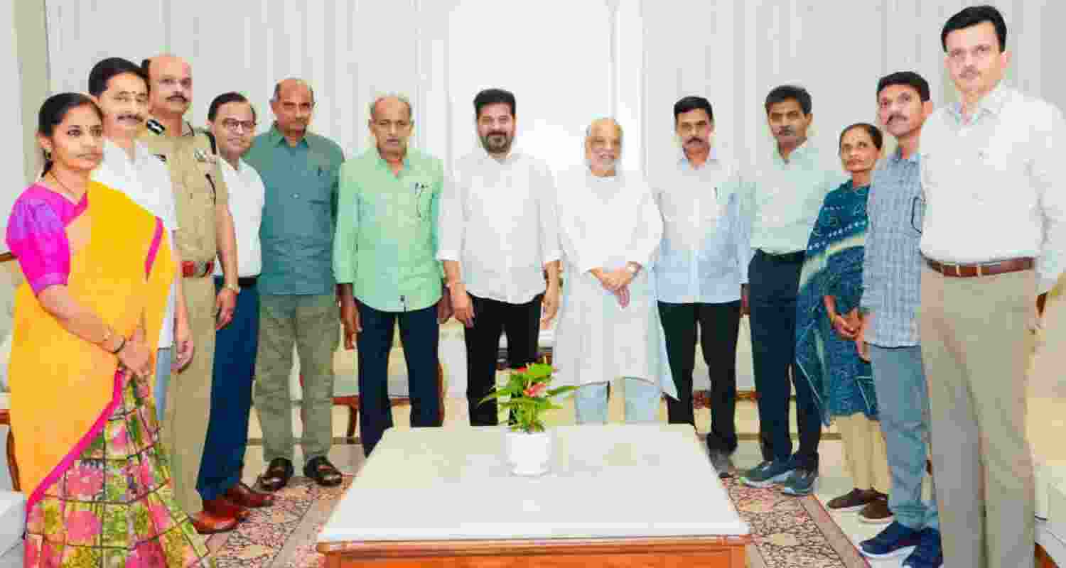 Telangana CM Revanth Reddy meets surrendered Maoist leaders, discusses rehabilitation, political participation and possible shift from armed struggle to democracy.