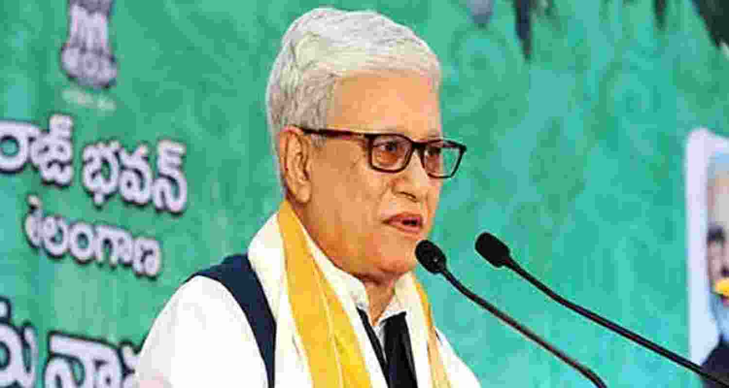 Telangana Governor Jishnu Dev Varma.