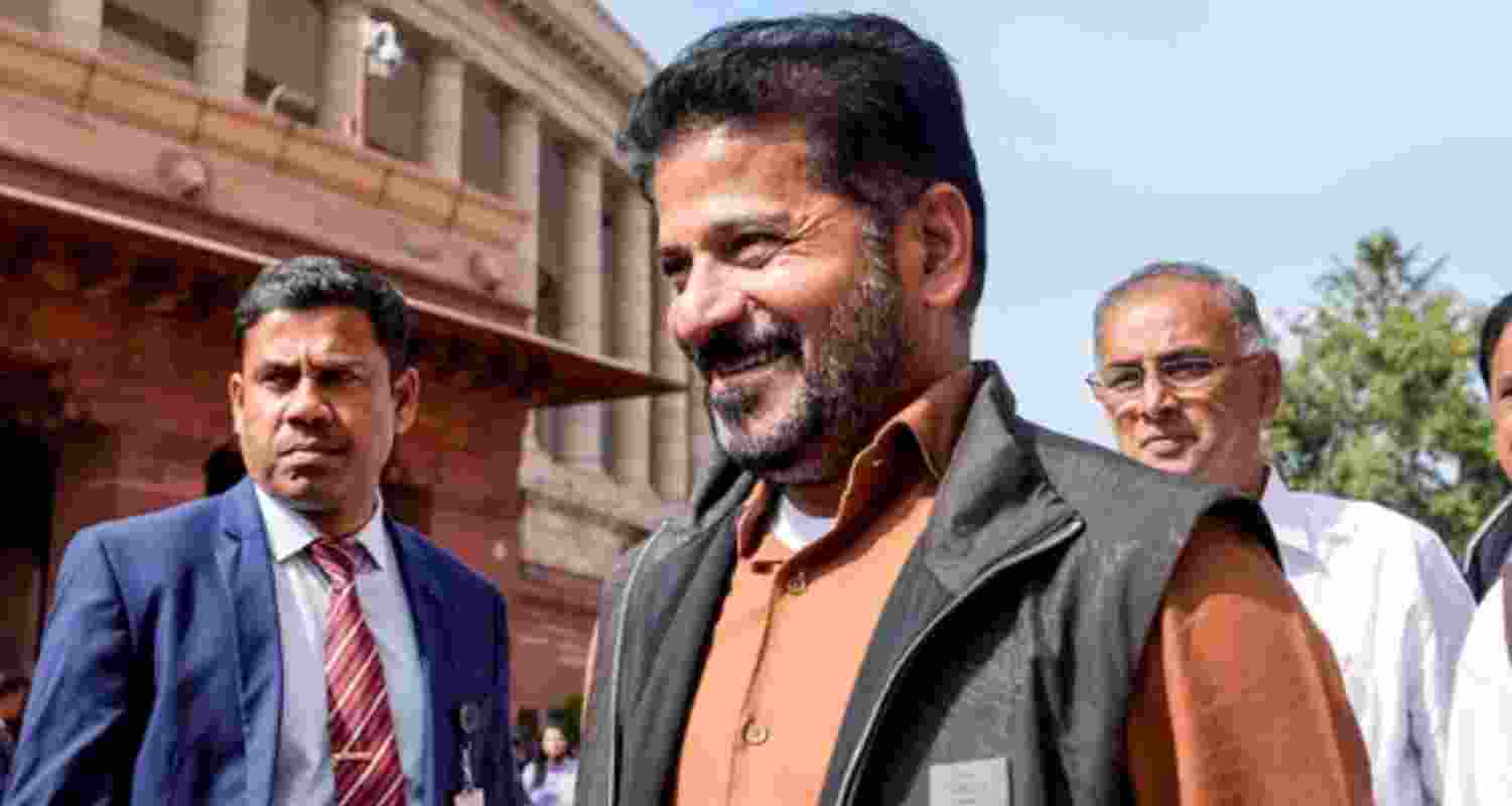 Telangana Chief Minister Revanth Reddy - file image.