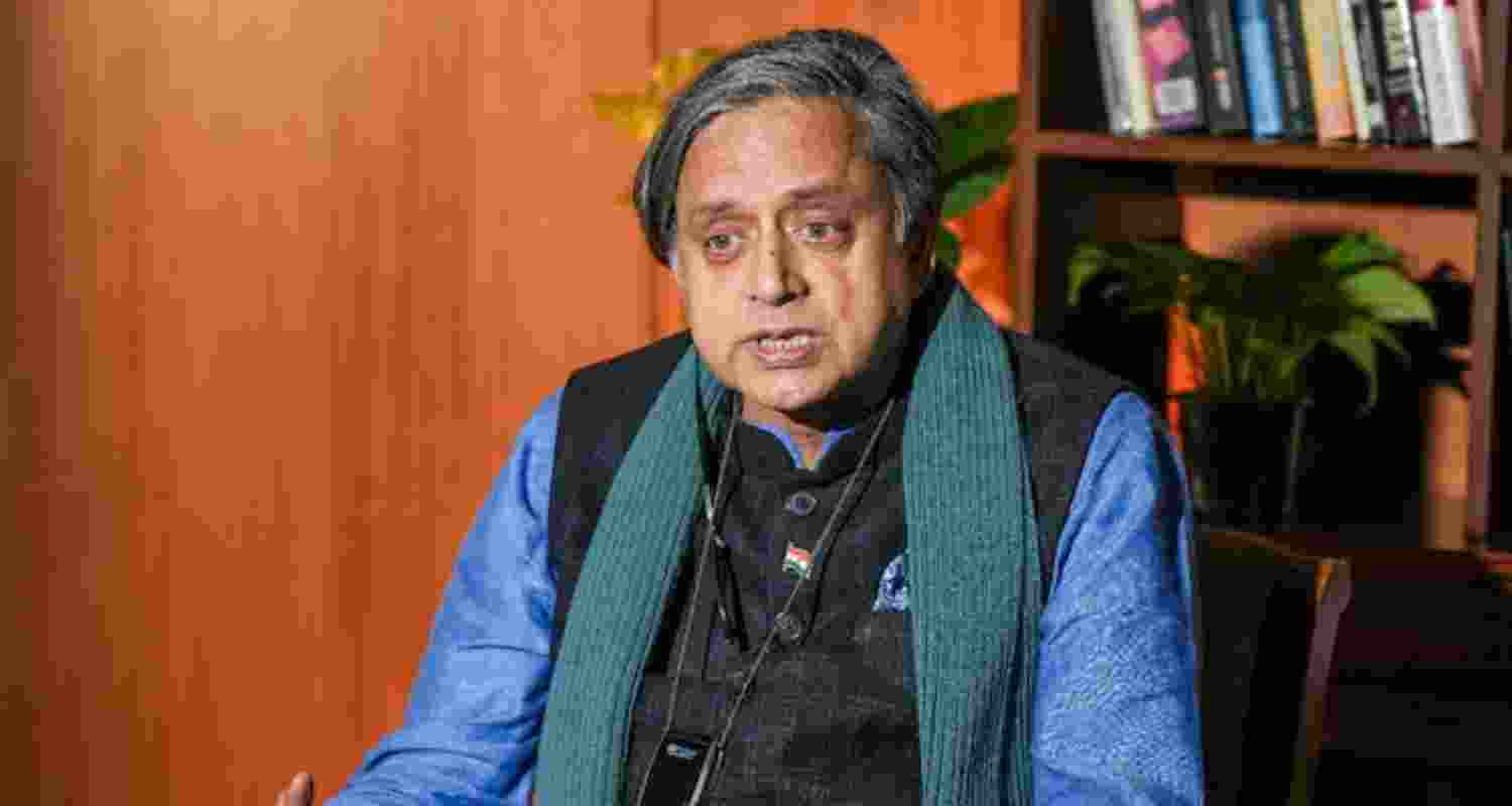 Thiruvananthapuram MP Shashi Tharoor - file image.