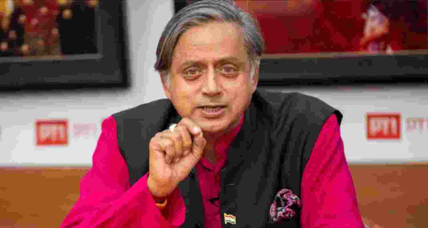 Thiruvananthapuram Congress MP Shashi Tharoor - file image.