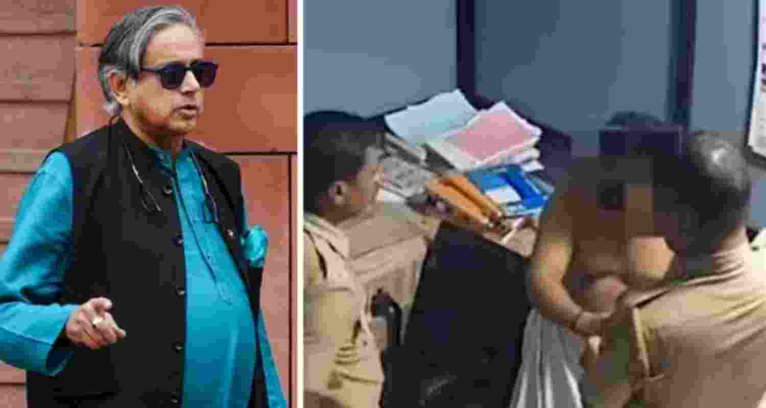 Tharoor condemns custodial assault on Kerala Youth Cong leader