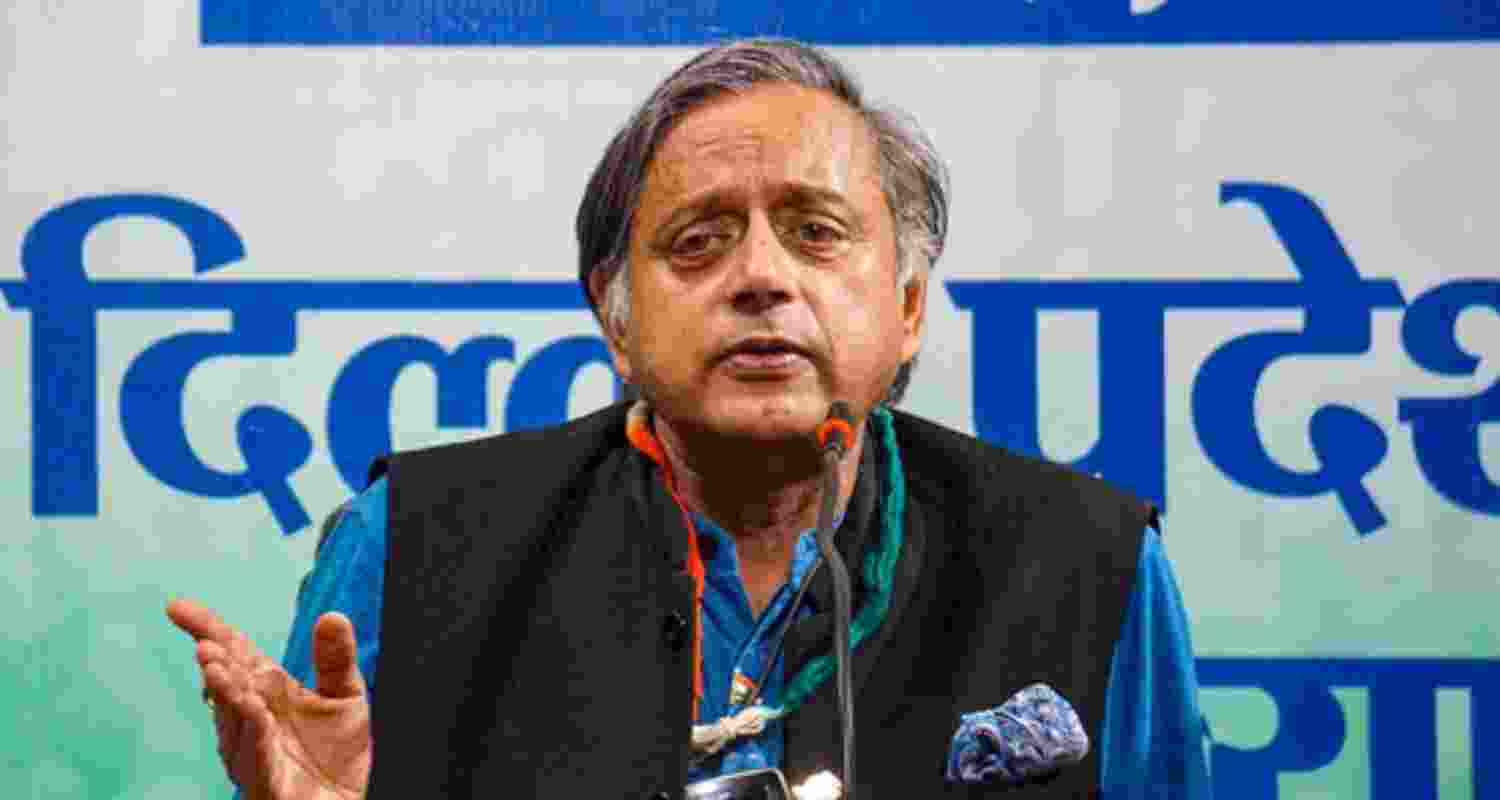 Thiruvananthapuram MP Shashi Tharoor - file image.