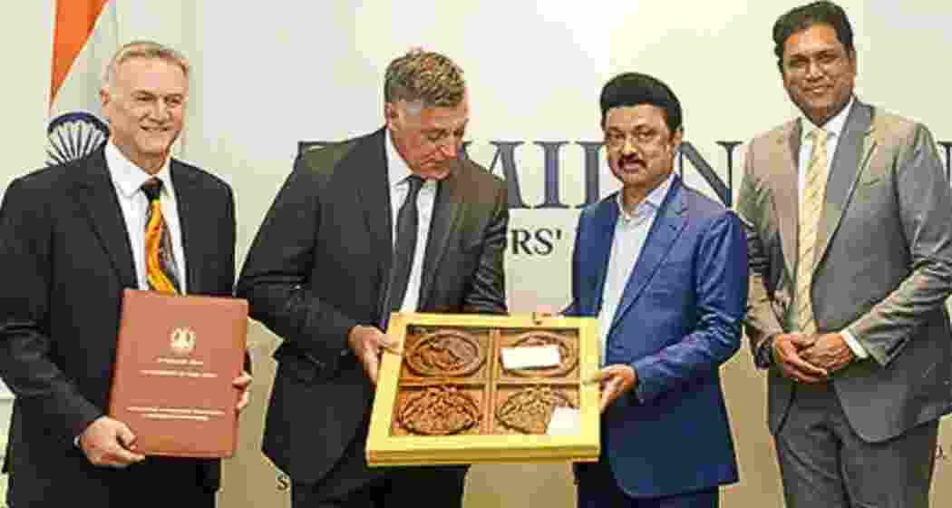 Tamil Nadu CM MK Stalin signs MOUs for Rs 2000 crores with Trilliant for establishment of manufacturing unit in the state.