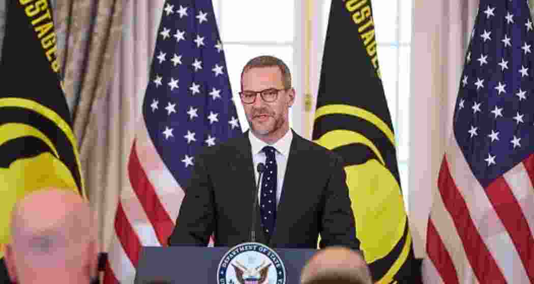 US envoy Adam Boehler.