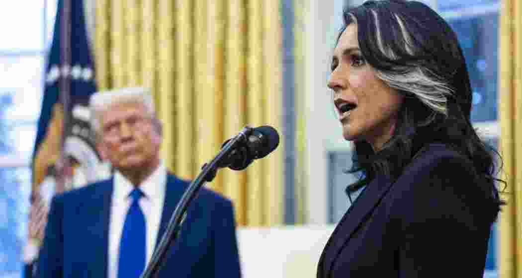 US President Donald Trump and DNI Tulsi Gabbard have sparred over Iran’s nuclear intentions, with Gabbard later appearing to revise her position to reflect the administration’s harder line.