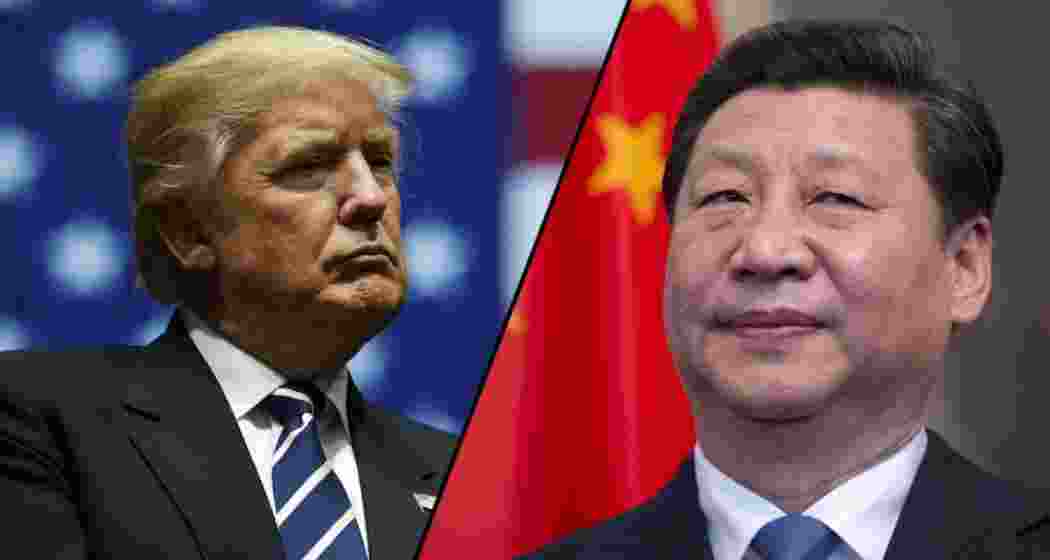 US President Donald Trump and Chinese President Xi Jinping. (File photo)