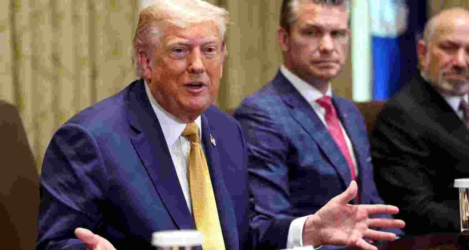 US President Donald Trump imposed a 35 per cent tariff on Canadian imports.