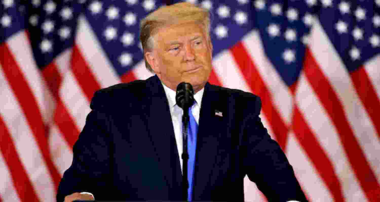 US President Donald Trump - file image.