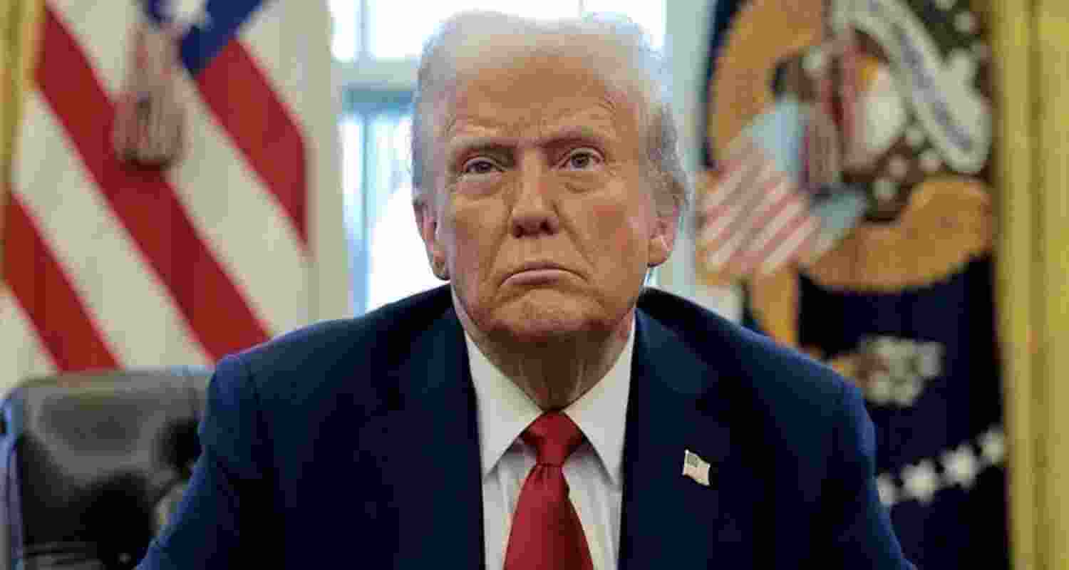 US President Donald Trump - file image.
