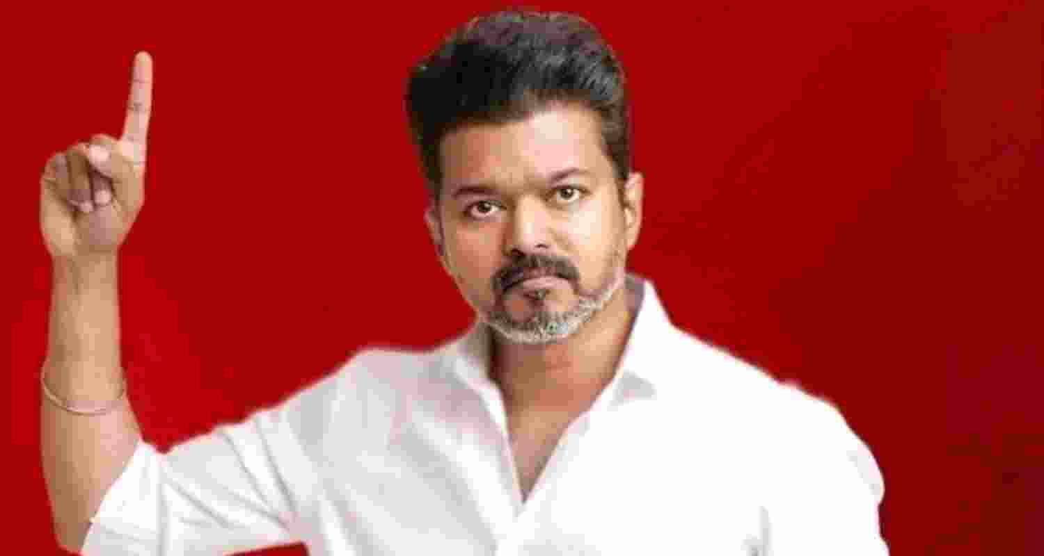 Actor-politician Vijay.