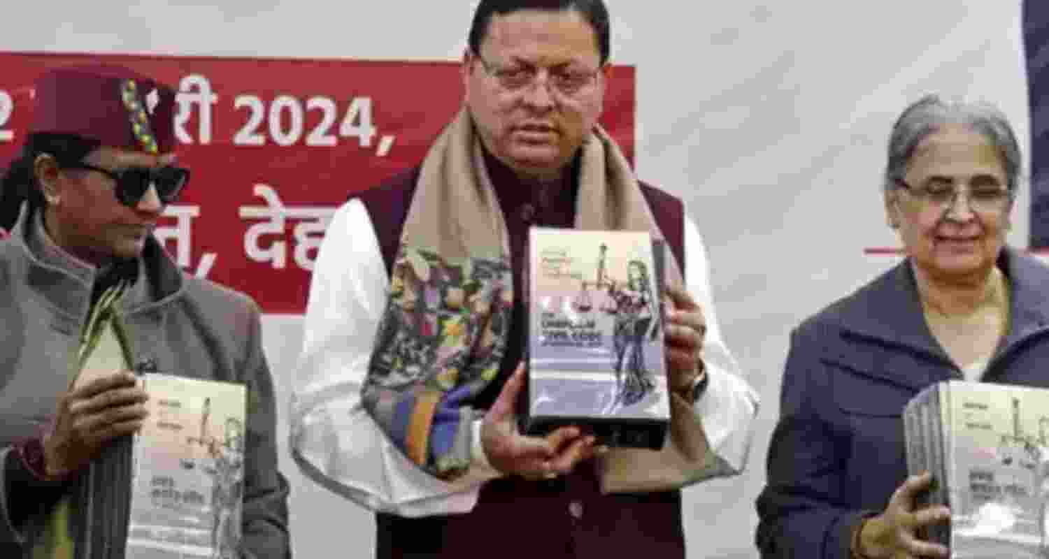 Chief Minister Pushkar Singh Dhami's government introduced the Uniform Civil Code Bill in the state Assembly in February 2024. 
