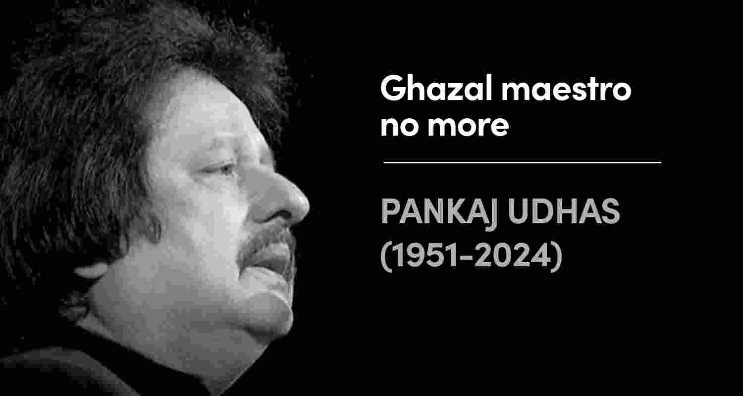 Renowned classical singer Pankaj Udhas, known as the 'Ghazal King,' passes away at 72 after a prolonged illness.