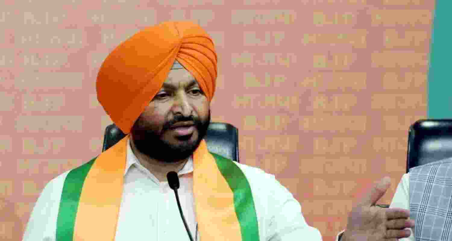 Union Minister Ravneet Singh Bittu  