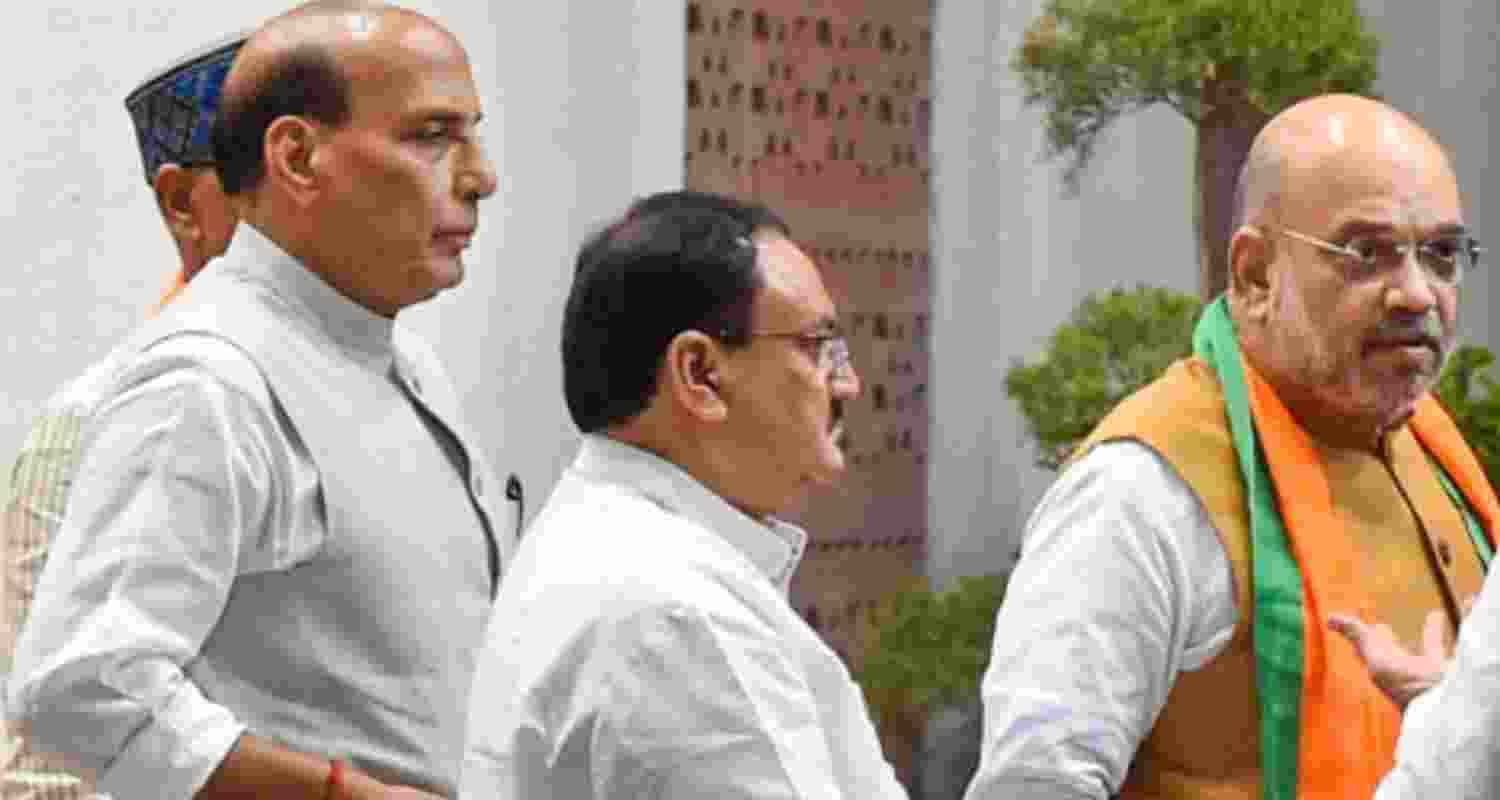 Union ministers hold strategy meet ahead of Monsoon Session