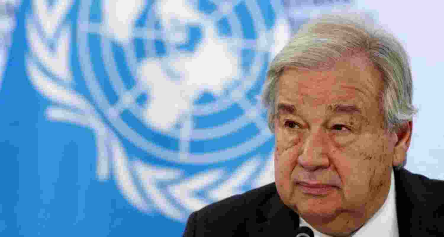 UN Secretary-General Antonio Guterres.