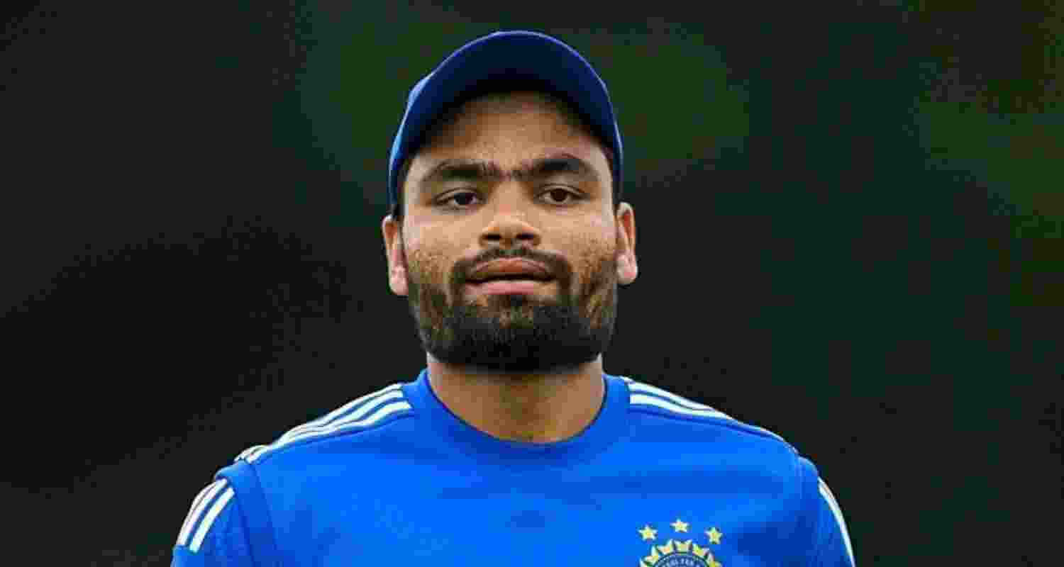 Middle order batter Rinku Singh. Image: X. 