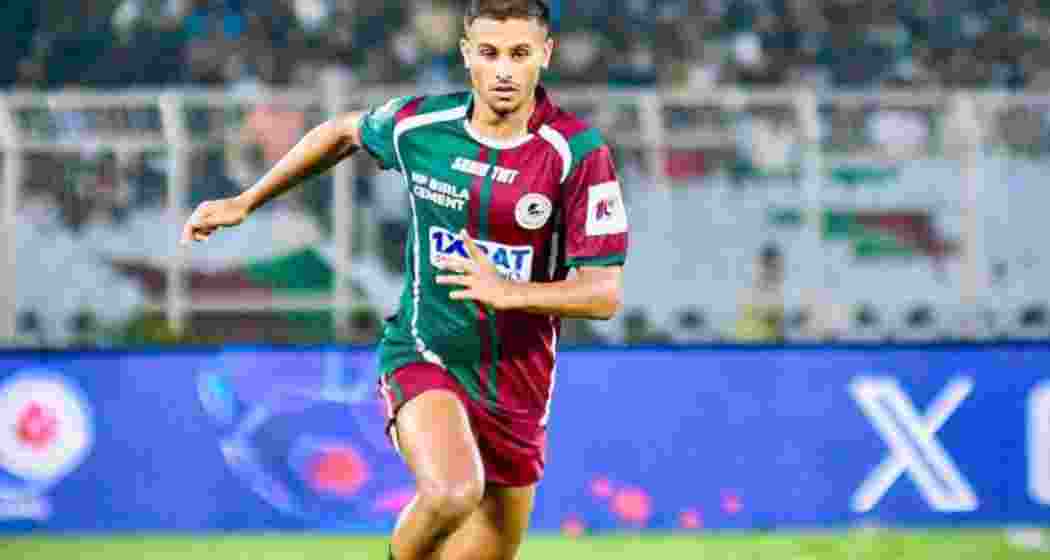 Former Mohun Bagan star Anwar Ali's suspension overturned by AIFF. Image taken from X.