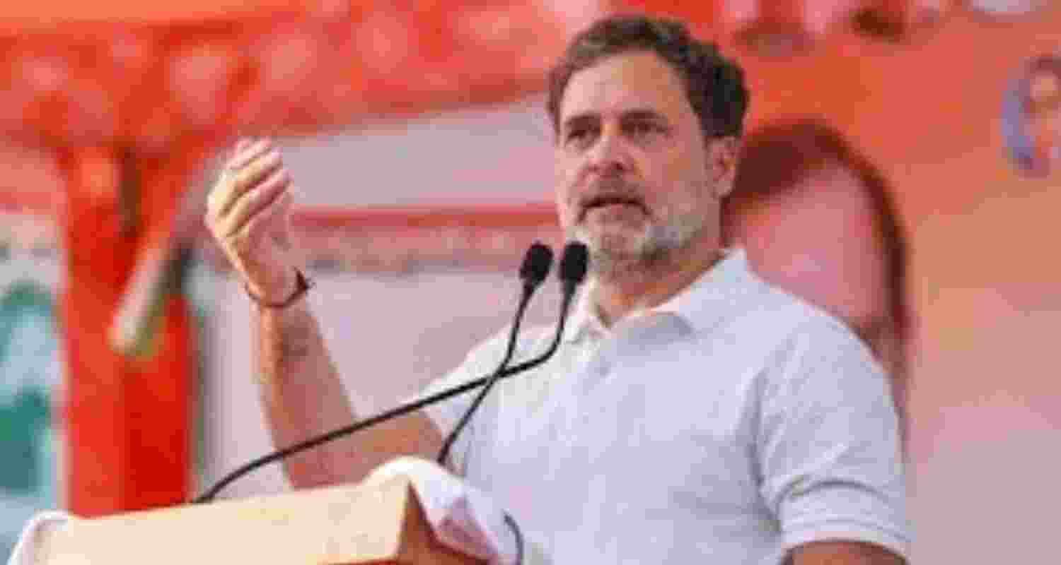 Senior Congress leader Rahul Gandhi.