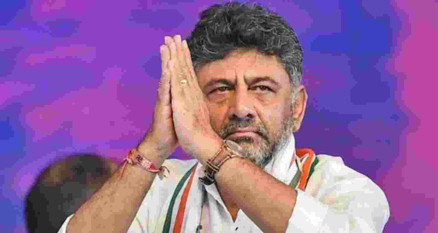 Karnataka Deputy Chief Minister D. K. Shivakumar.