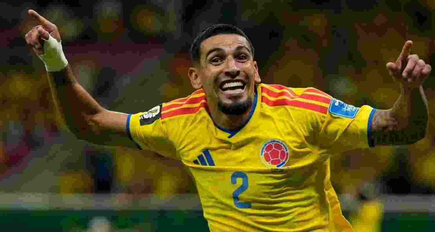 Colombian striker Daniel Muñoz. Colombian striker Daniel Muñoz.