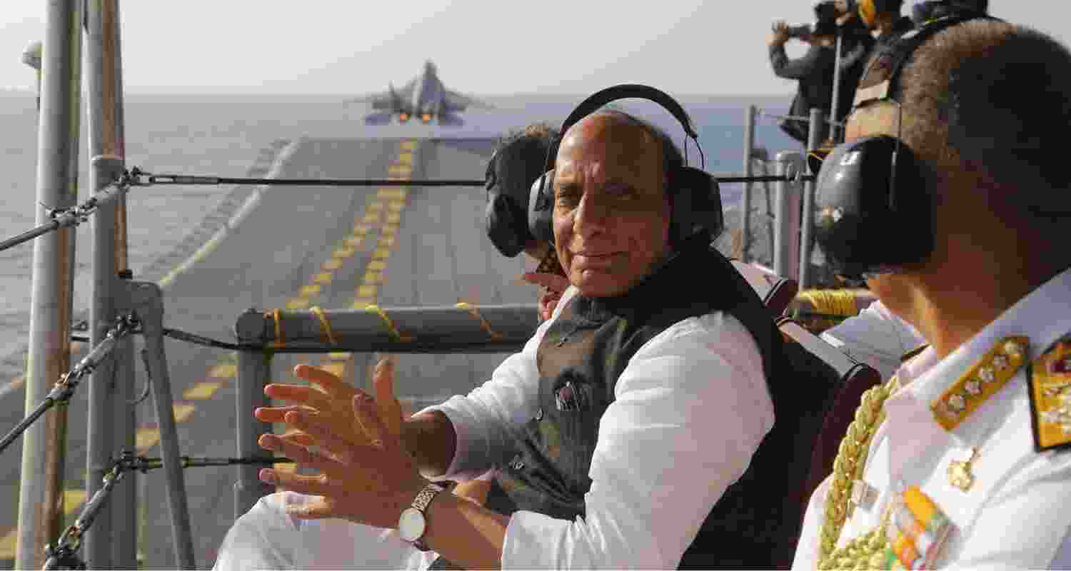 Defence Minister Rajnath Singh. Image X.