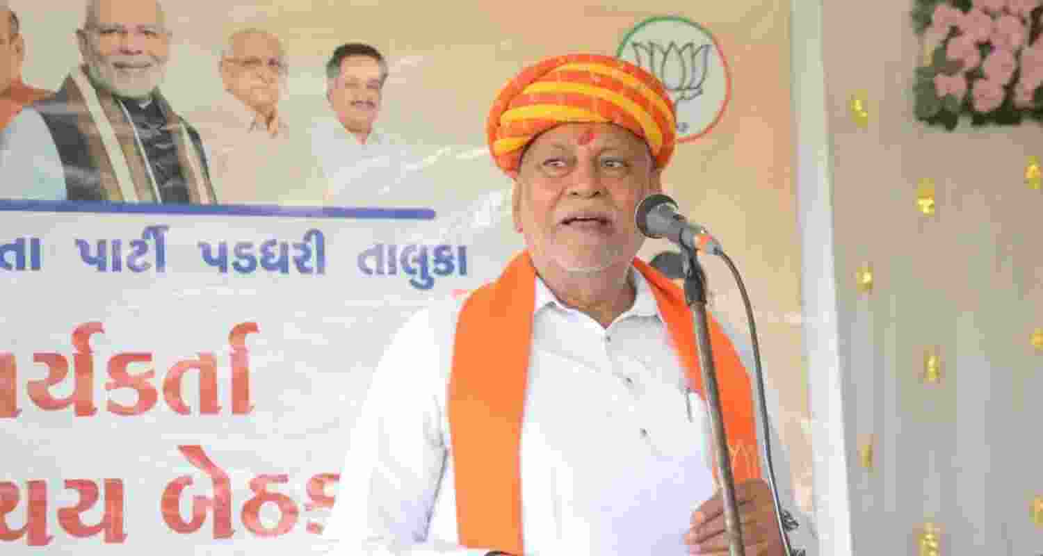 Union Minister Parshottam Rupala criticises Congress leader Rahul Gandhi over his 'Shakti' remarks. Image X.