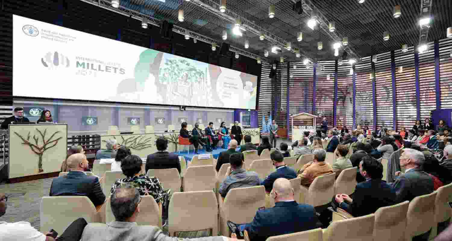 'India's Millet Momentum' from FAO Closing Ceremony. Image X.