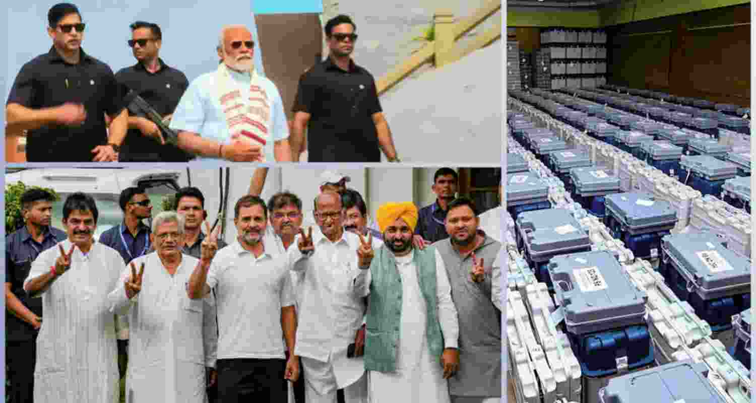 Lok Sabha Election Results Today High Security in Place for Vote Counting.