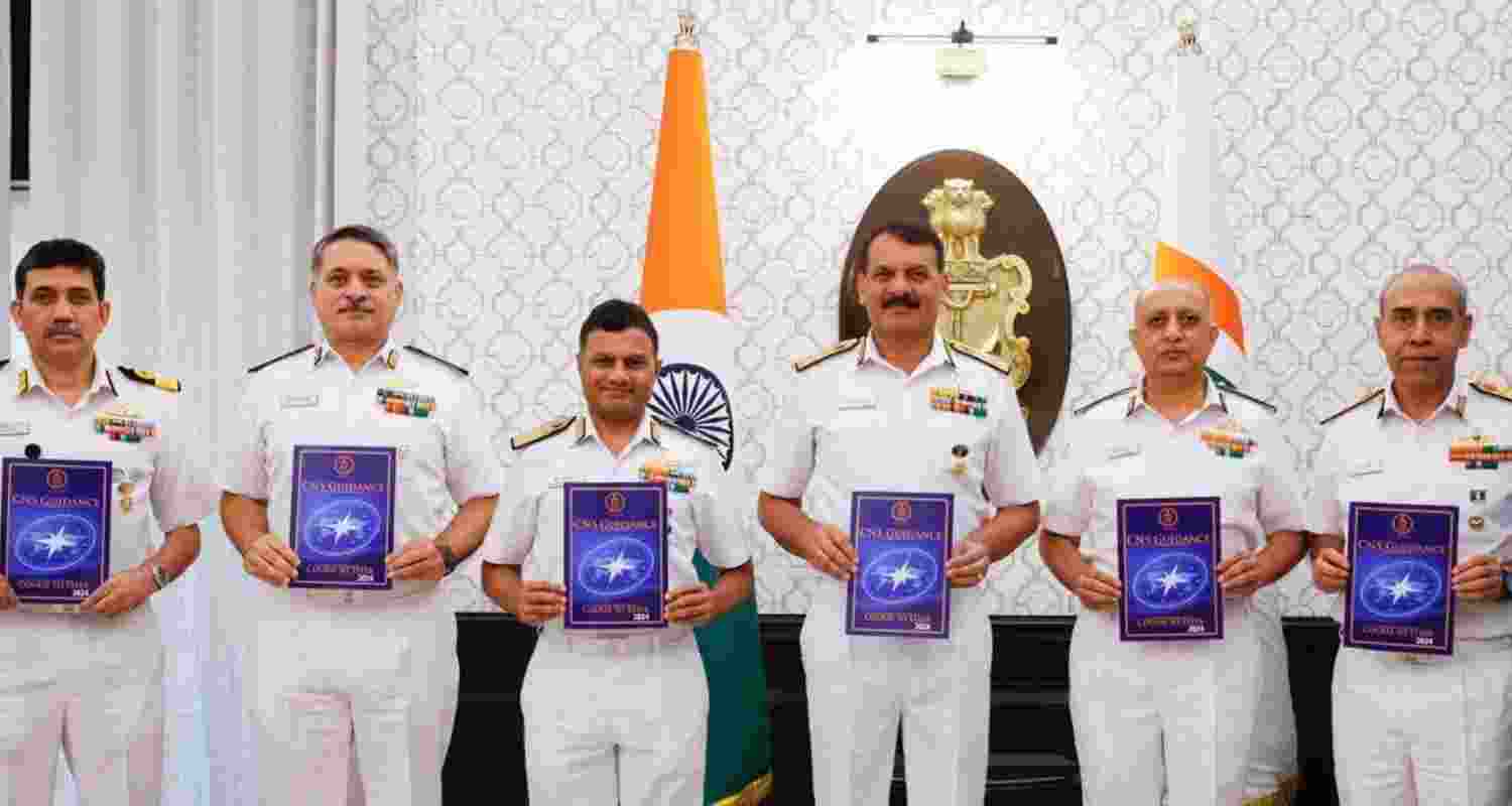Vision for progressive Navy Shared By Navy Chief Admiral Dinesh Tripathi.