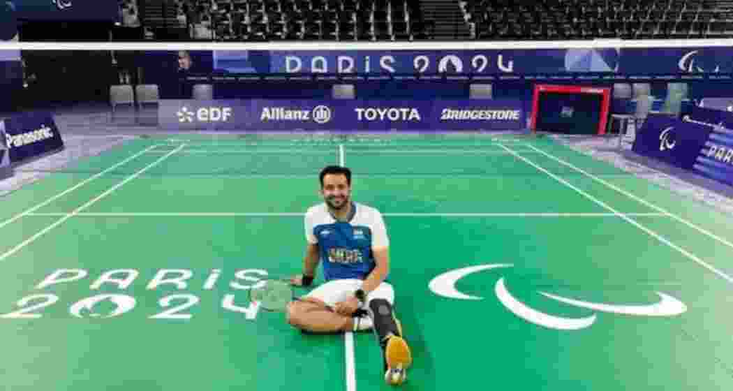 Para Shuttler Nitesh clinches gold in men’s singles SL3 set at Paralympics.