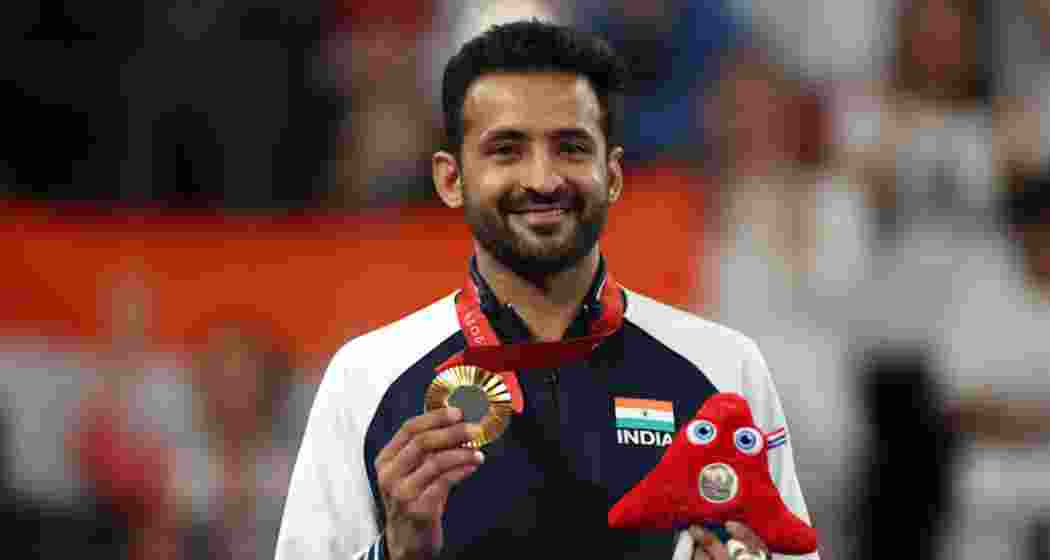 Paralympian Nitesh Kumar. Photo taken from Olympics. 