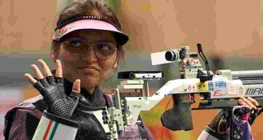 Indian shooter Sonam Maskar secures second position in 10m air rifle event at ISSF World Cup opener. Image taken from X. 