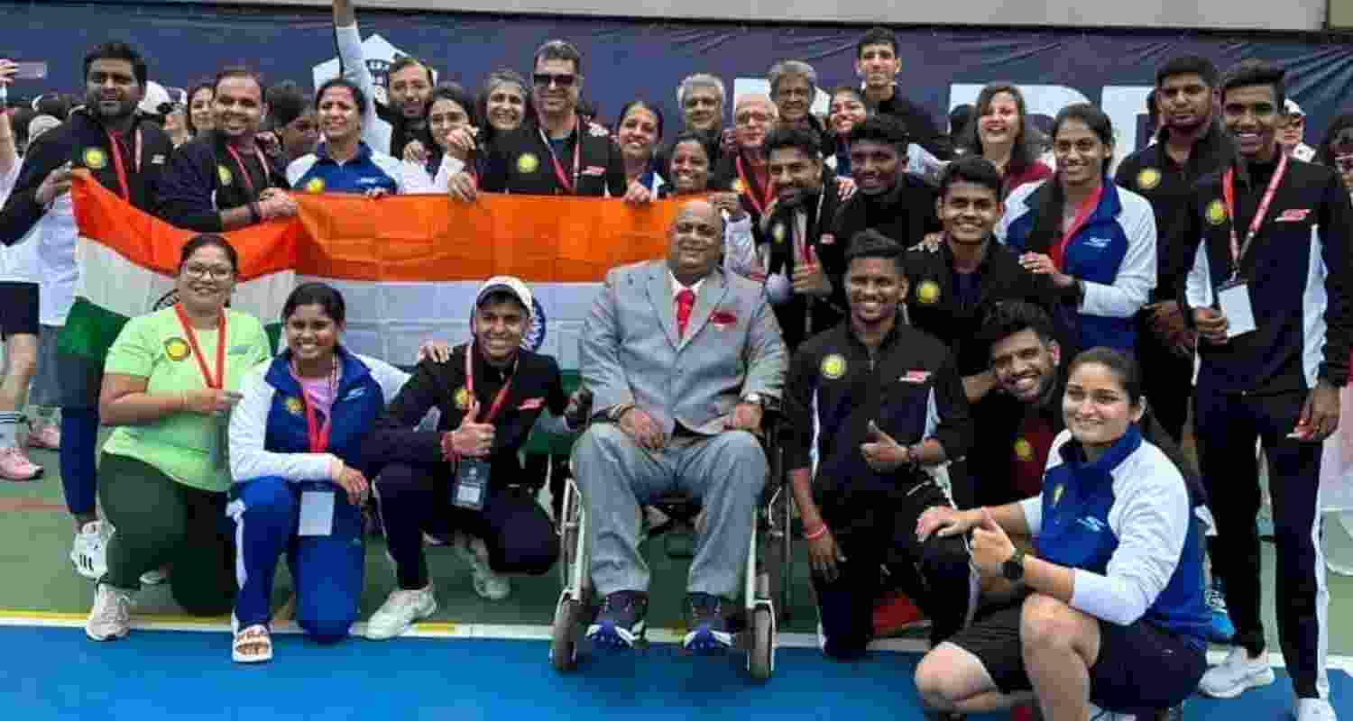 Indian team at Asia Pickleball Games. 
