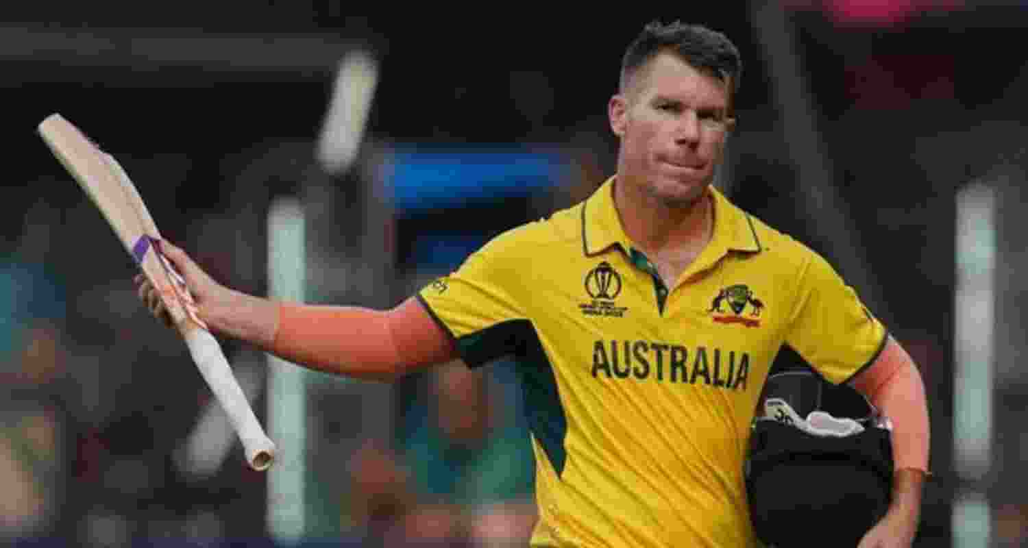 David Warner. File Image.