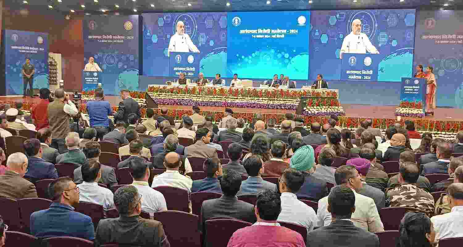 HM Amit Shah at Anti Terror Conference stresses youth training with advanced technology.