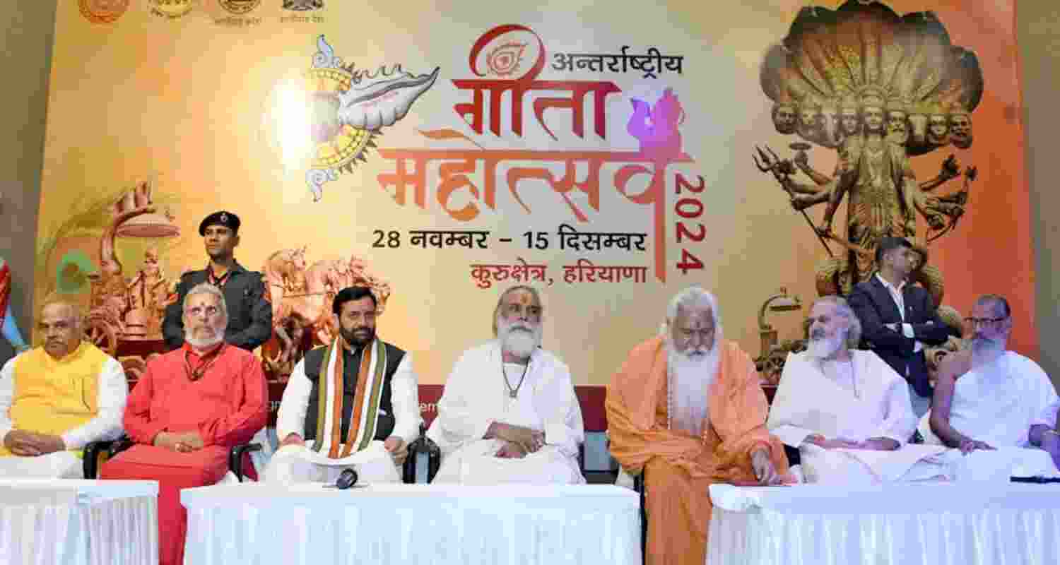 International Gita Mahotsav to begin in Kurukshetra on Nov 28.